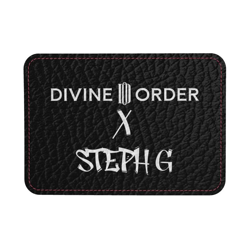 Divine Order™ × Steph G Leather Graffiti Handbag