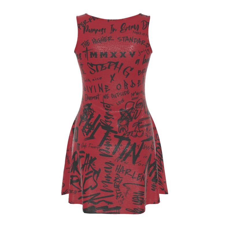 Divine Order™ × Steph G Skate cut Dress – Women’s Designer Edition