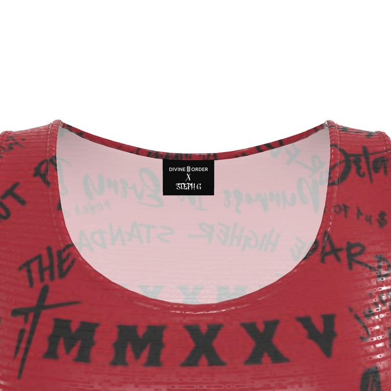 Divine Order™ × Steph G Skate cut Dress – Women’s Designer Edition