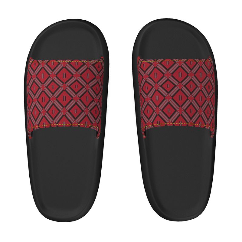 Divine Order™ × Steph G Pillow Sliders — Monogram Edition