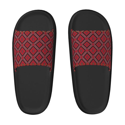 Divine Order™ × Steph G Pillow Sliders — Monogram Edition