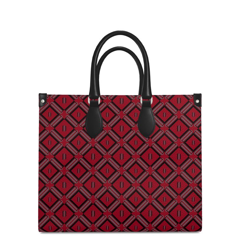 Divine Order™ × Stiff Barbiee Leather Shopper Bag