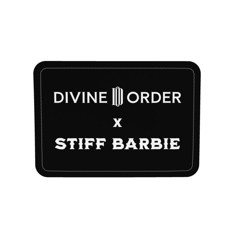Divine Order™ × Stiff Barbiee Leather Pouch