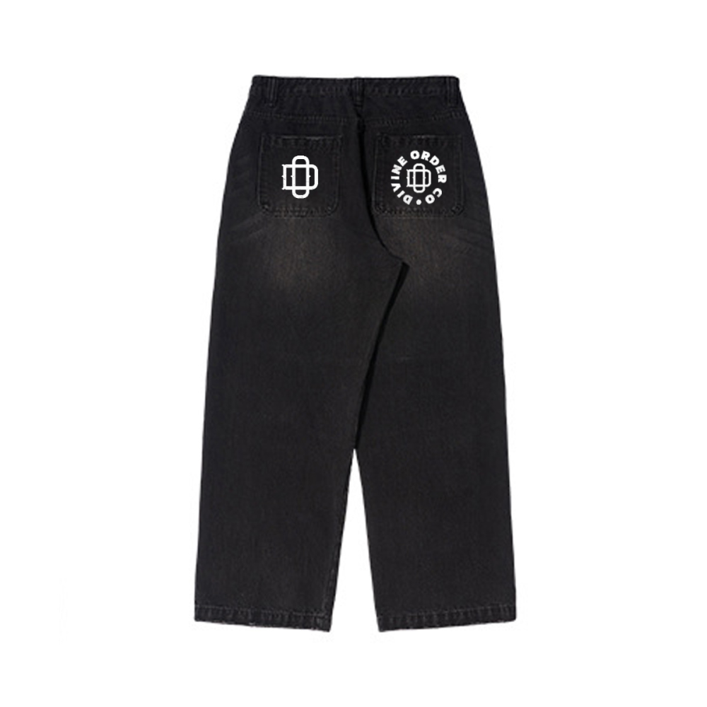 Divine Order Straight-Leg Vintage Denim – Indigo Fade