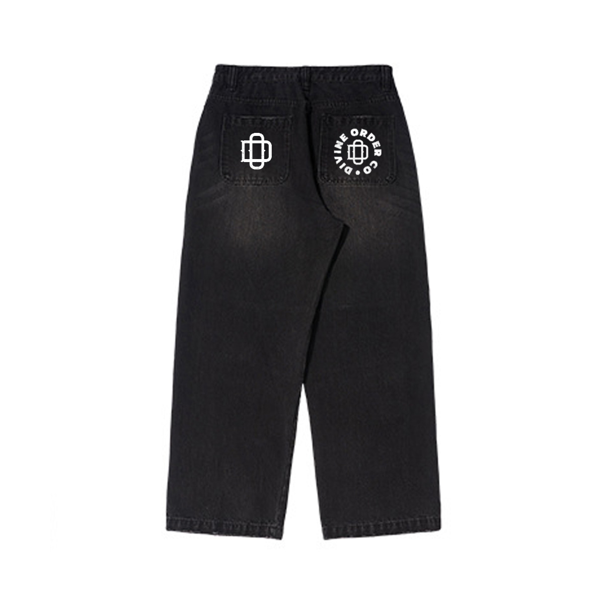 Divine Order Straight-Leg Vintage Denim – Indigo Fade