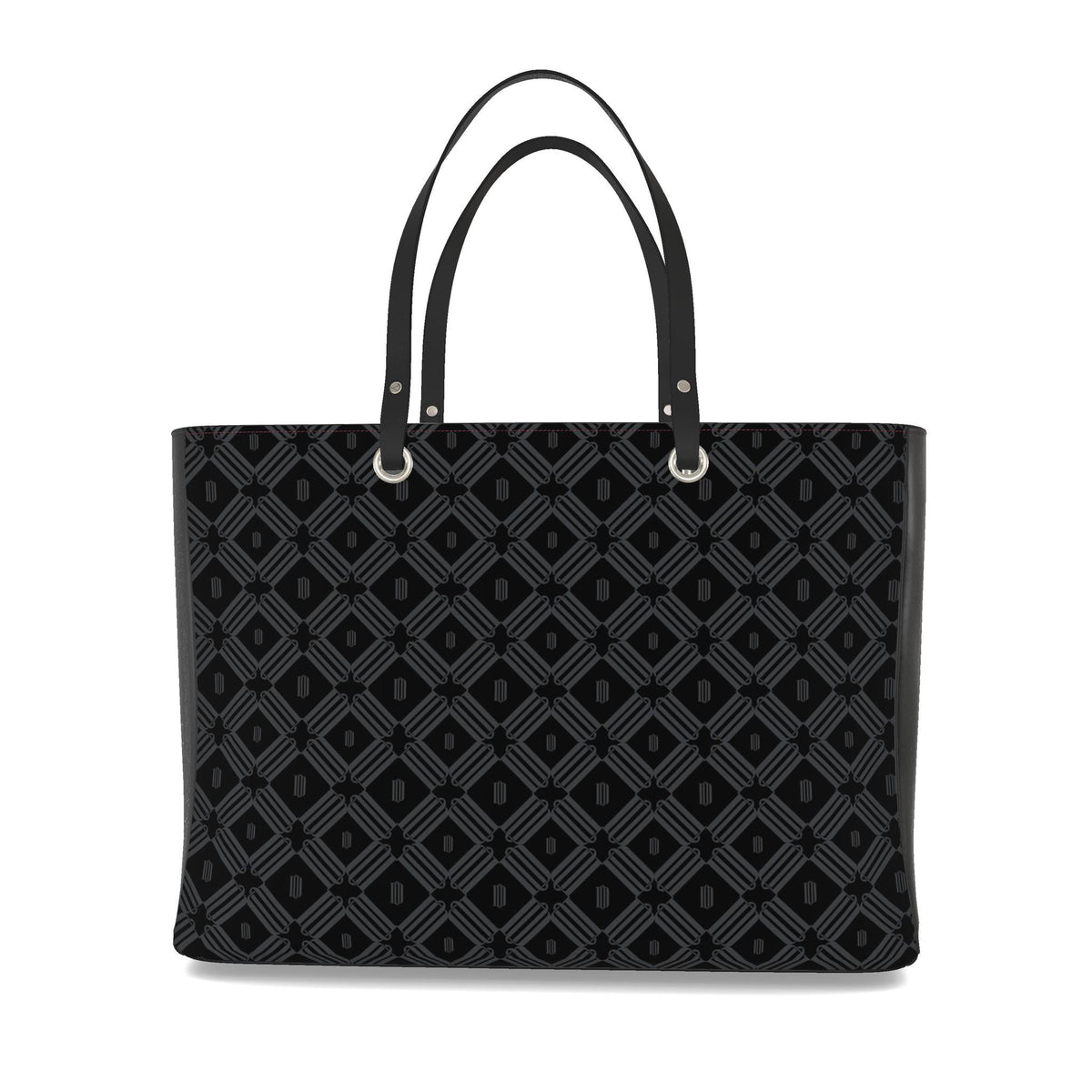 Divine Order Monogram Leather Tote