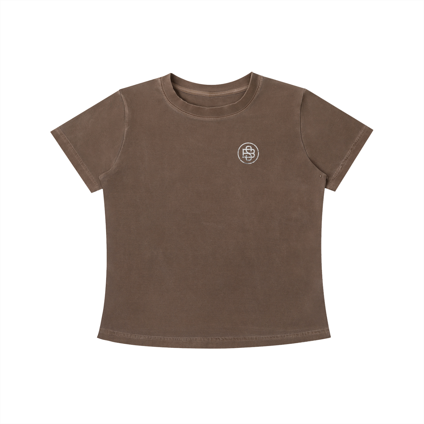 Divine Order™ SB Monogram Bodycon Crewneck T-Shirt