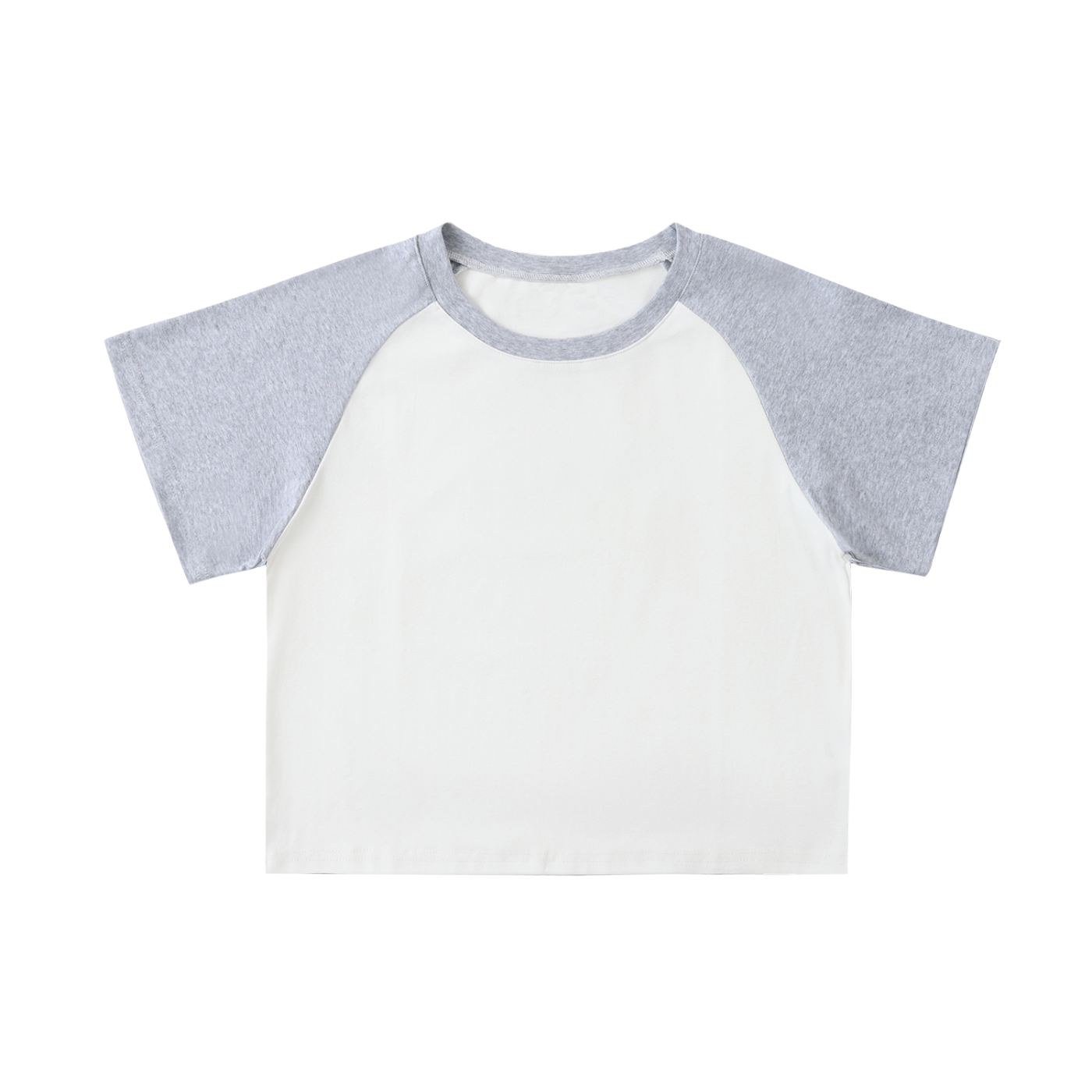 Steph G × Divine Order™ — Color-Blocked Raglan Crop Top