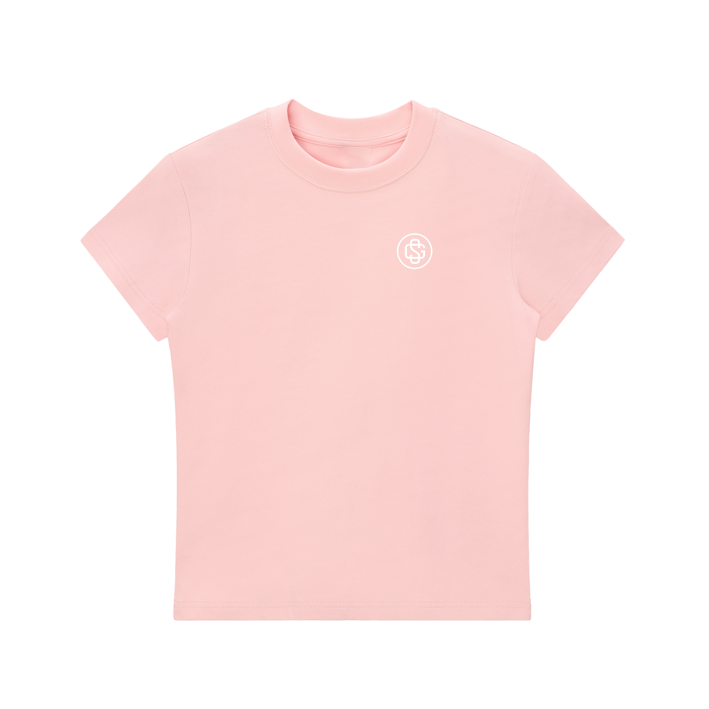 Divine Order™ SG Monogram Bodycon Crewneck T-Shirt