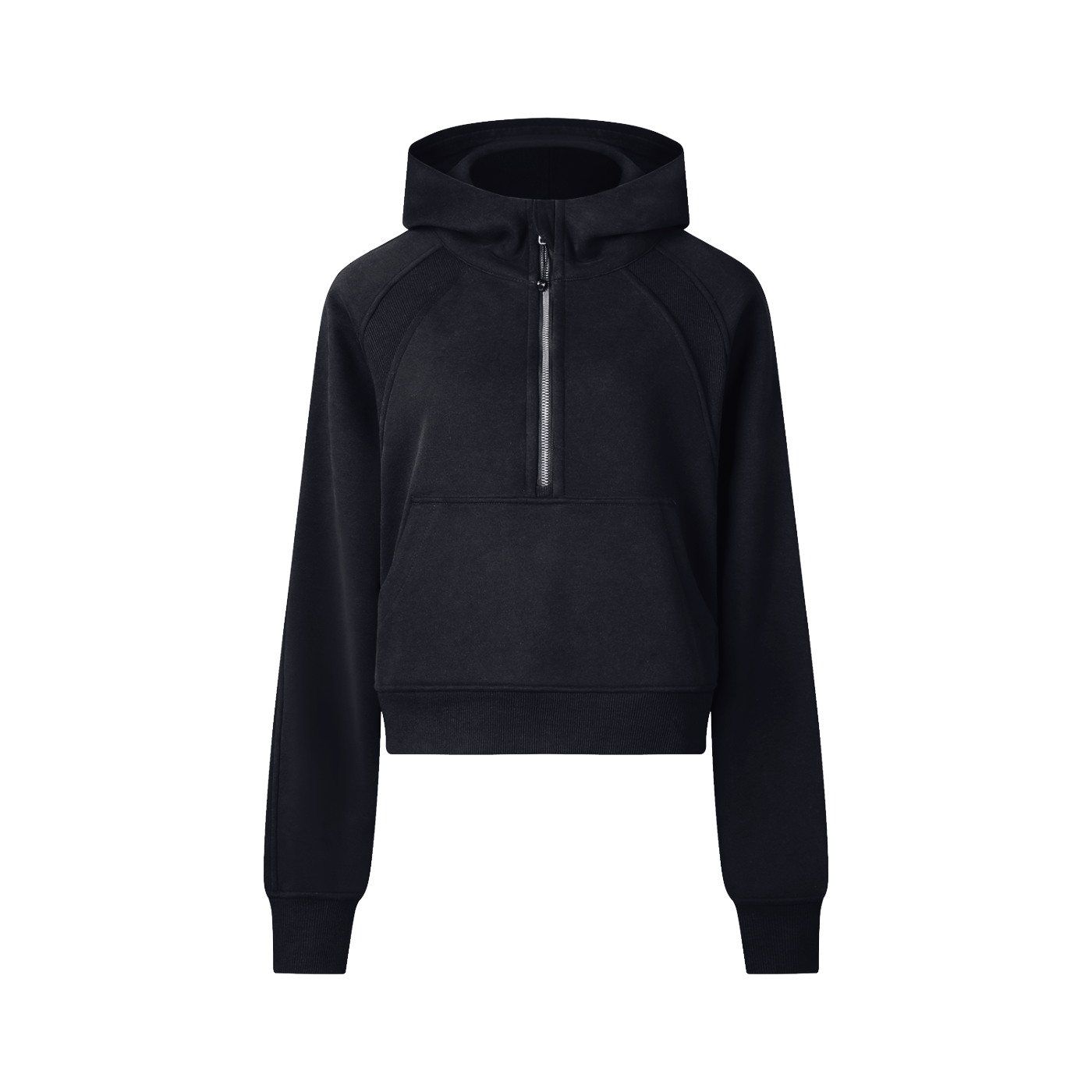Steph G × Divine Order™ — Cropped Half-Zip Hoodie