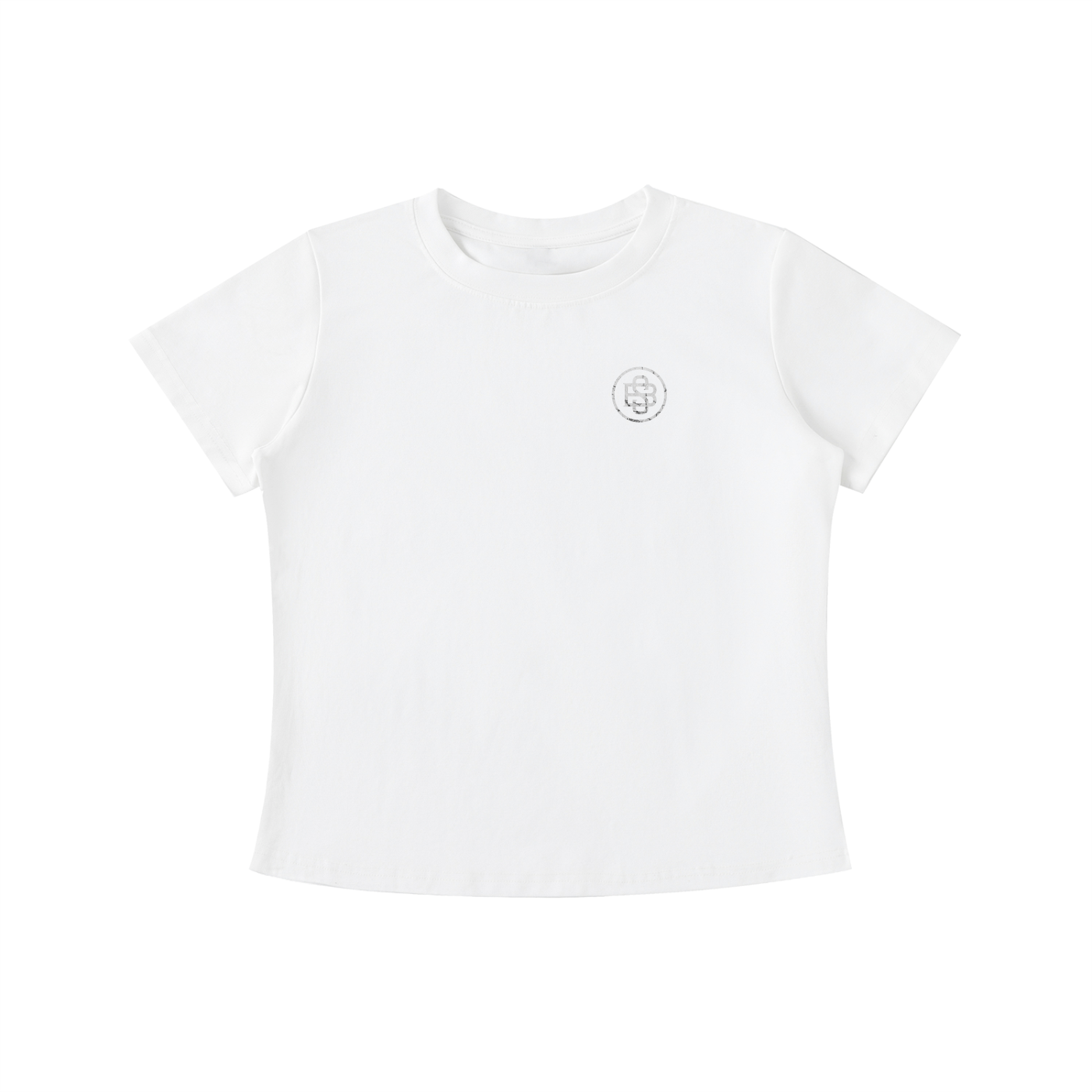 Divine Order™ SB Monogram Bodycon Crewneck T-Shirt