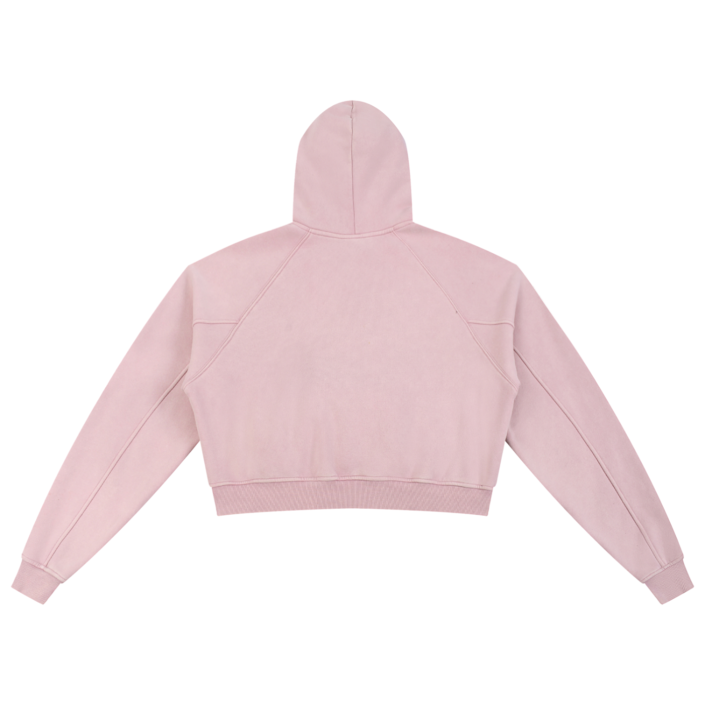 Steph G × Divine Order™ — Snow Washed Cropped Hoodie
