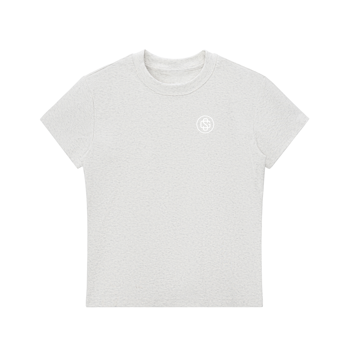 Divine Order™ SG Monogram Bodycon Crewneck T-Shirt