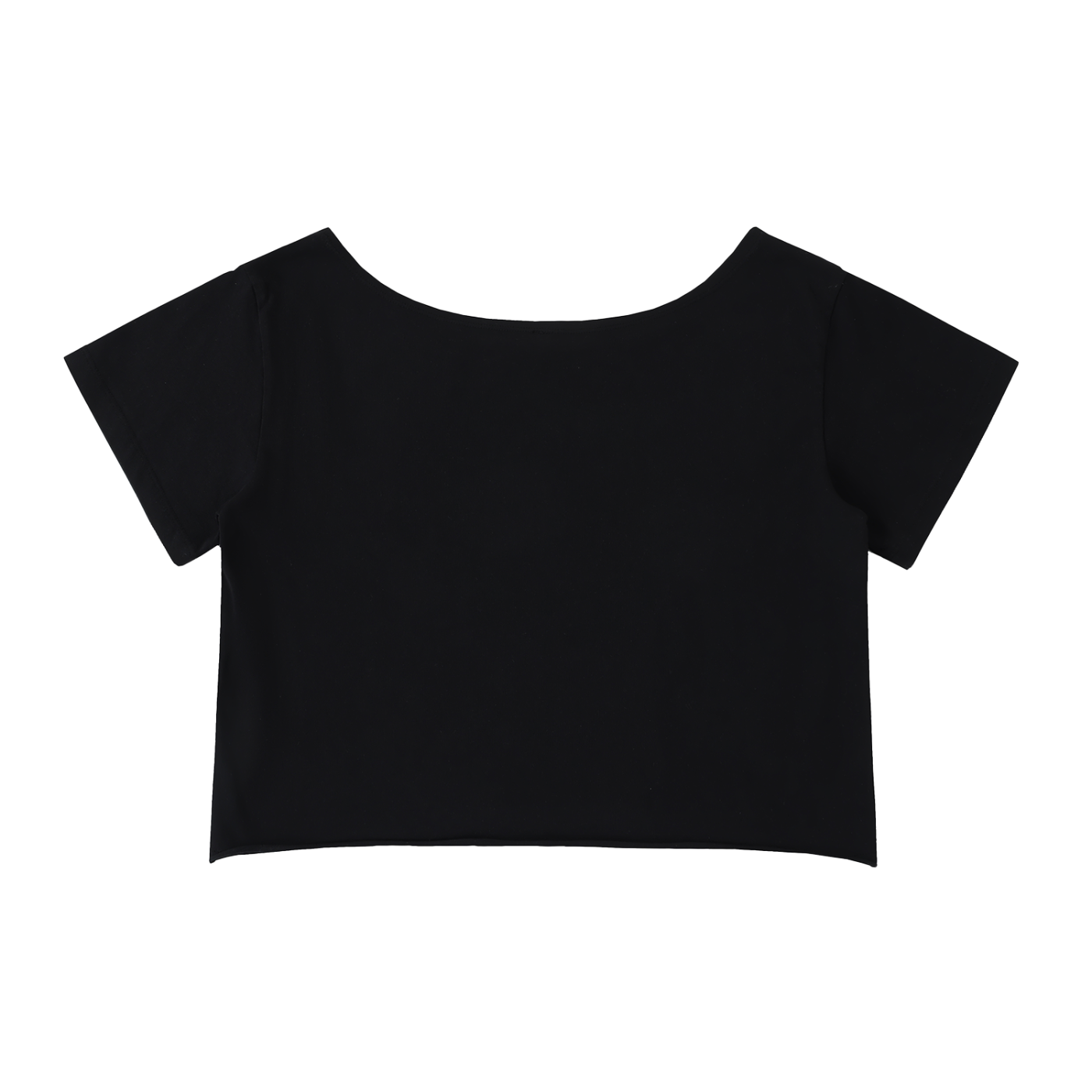 Steph G × Divine Order™ — Off-Shoulder Rolled Hem Crop Top