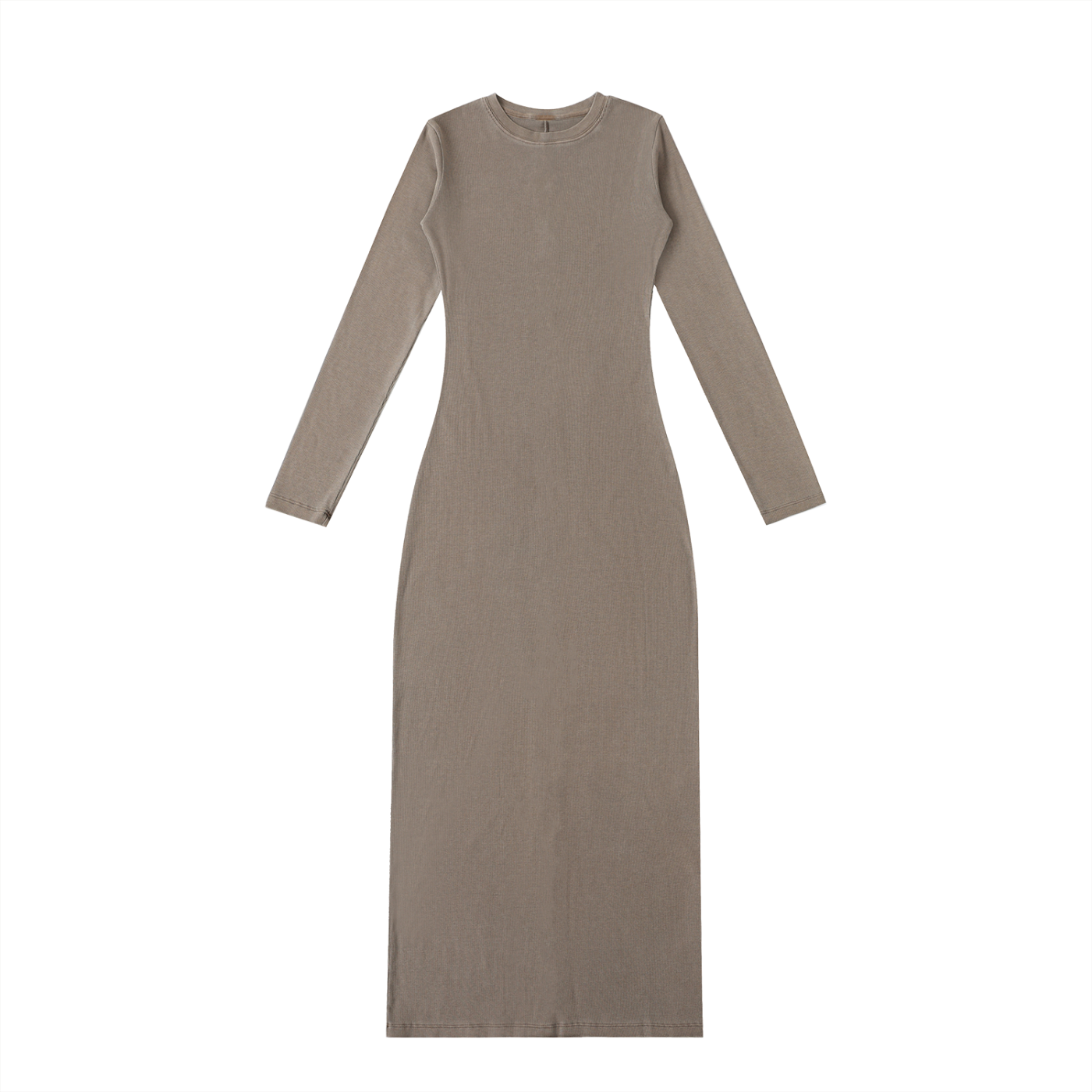 Steph G × Divine Order™ — Dyed Washed Slit Maxi Dress