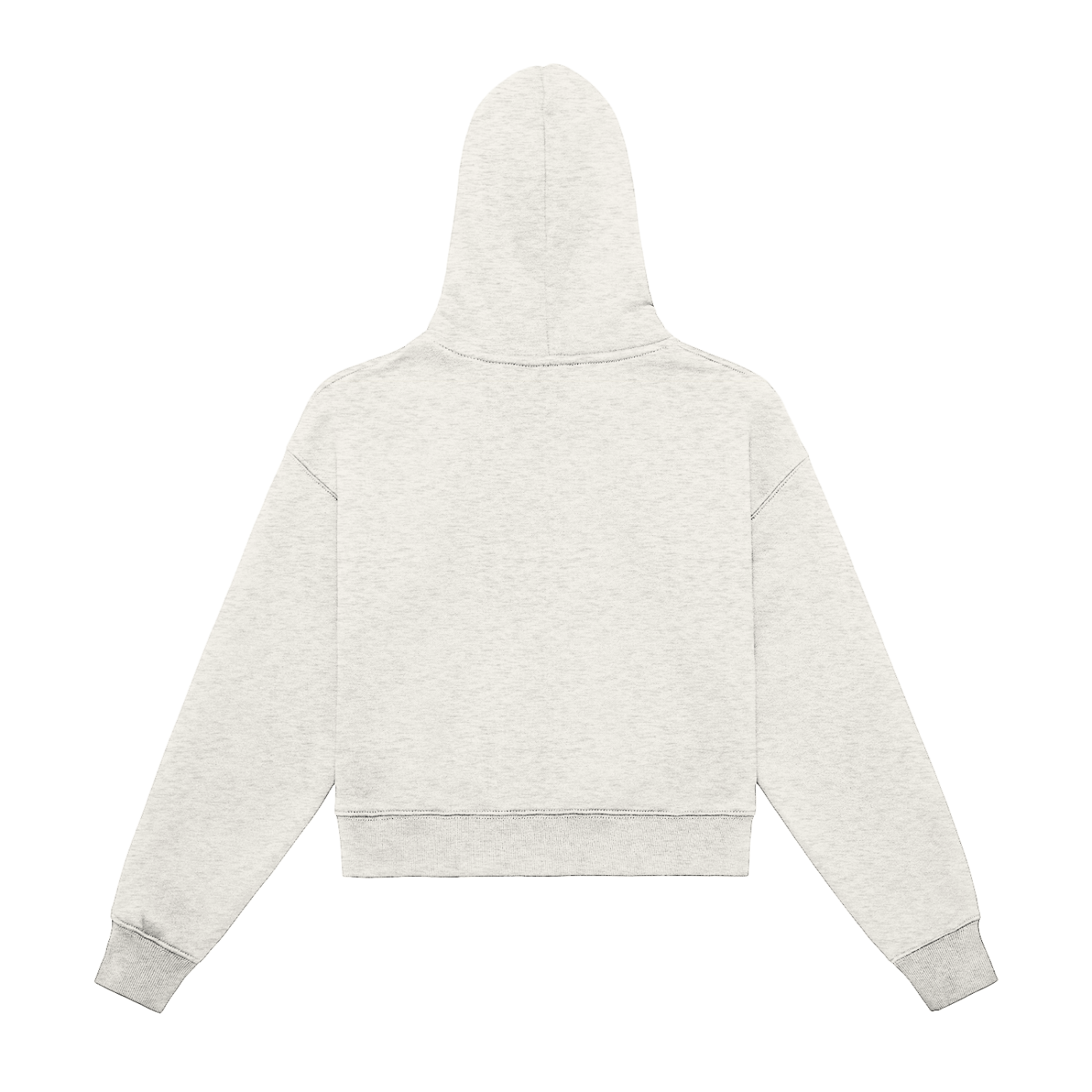 Stiff Barbiee × Divine Order™ — Fleeced Zip-Up Cropped Hoodie