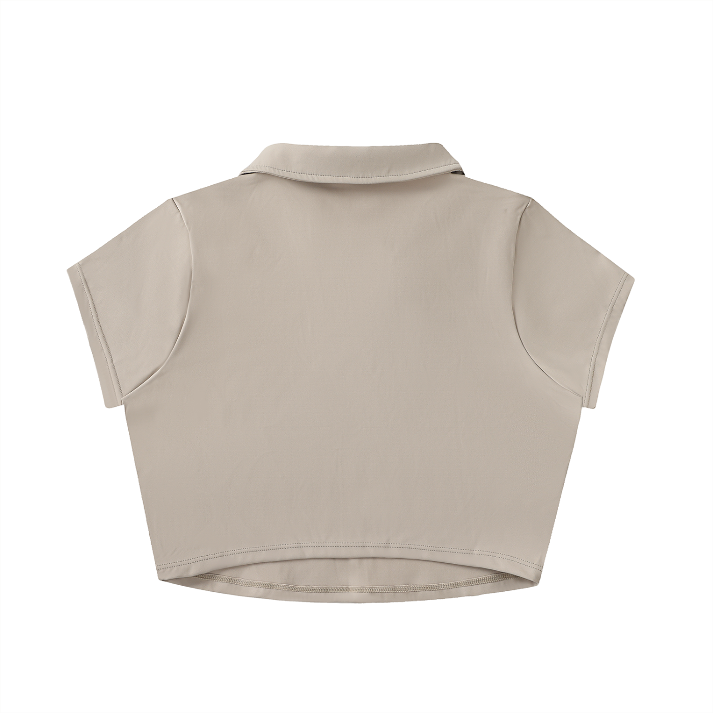 Steph G × Divine Order™ V-Neck Lapel Crop Top