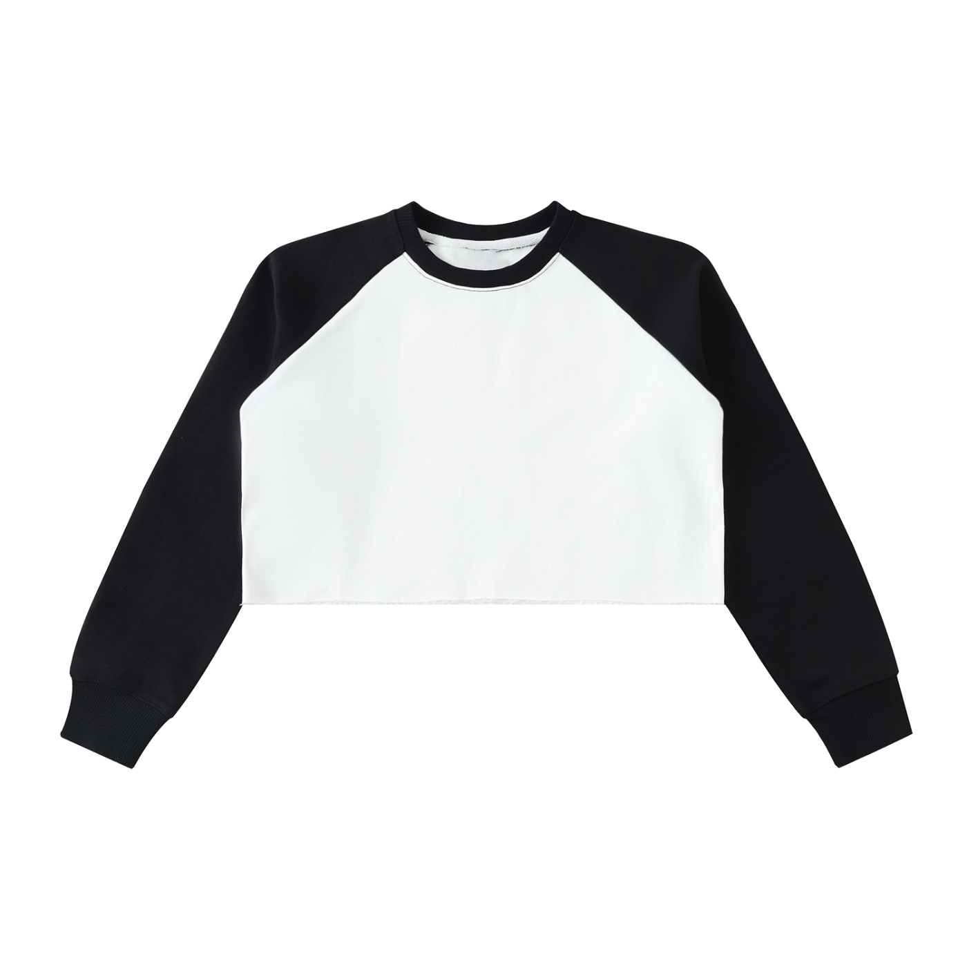 Steph G × Divine Order™ Raglan Crop Sweatshirt