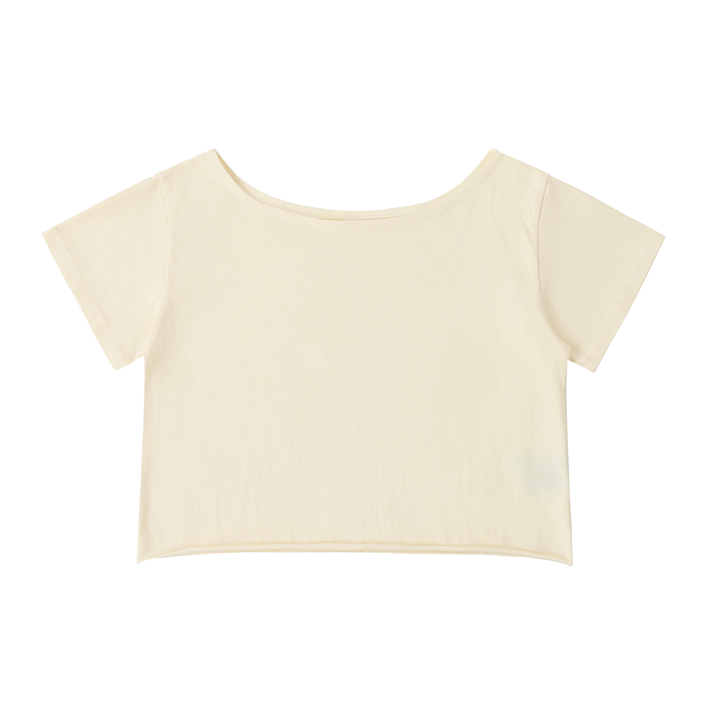 Steph G × Divine Order™ — Off-Shoulder Rolled Hem Crop Top