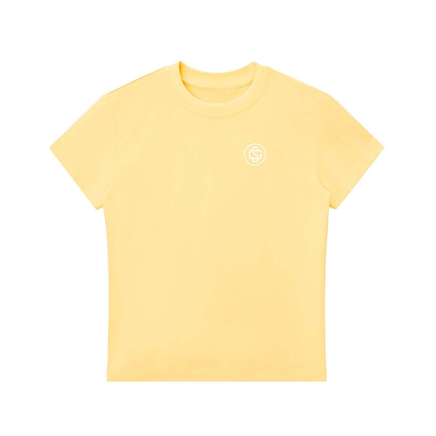 Divine Order™ SG Monogram Bodycon Crewneck T-Shirt