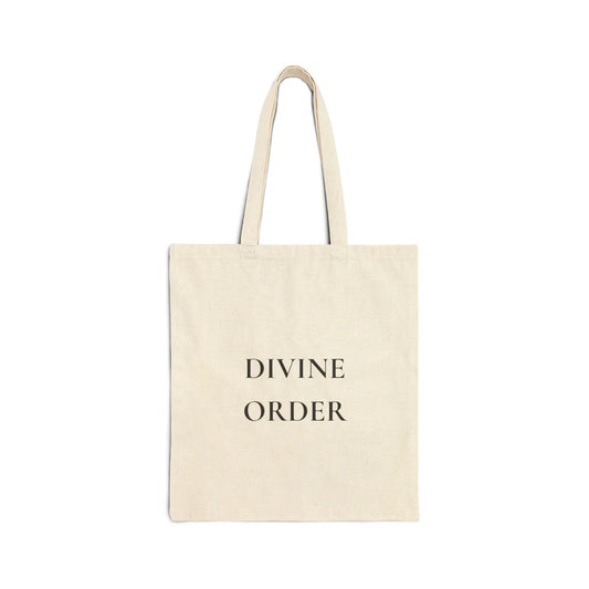 DIVINE ORDER Tote Bag