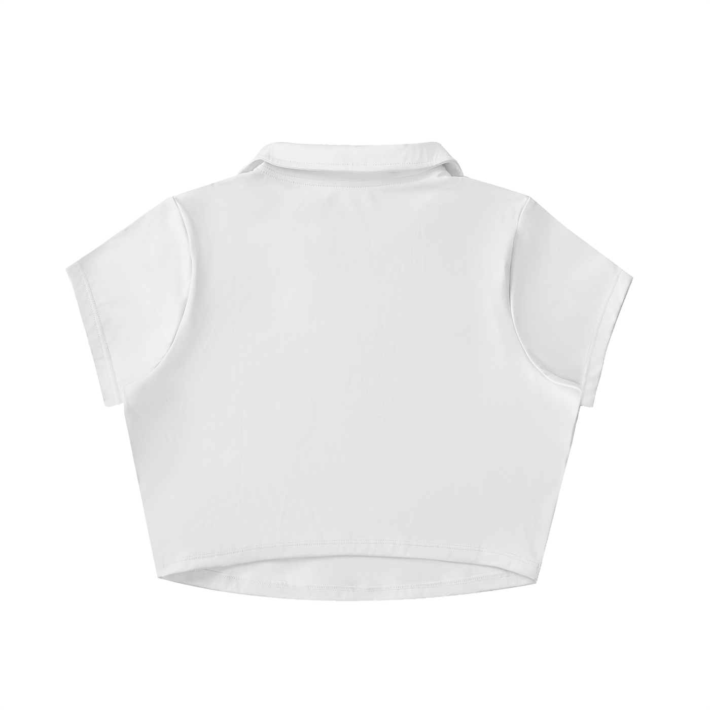 Steph G × Divine Order™ V-Neck Lapel Crop Top