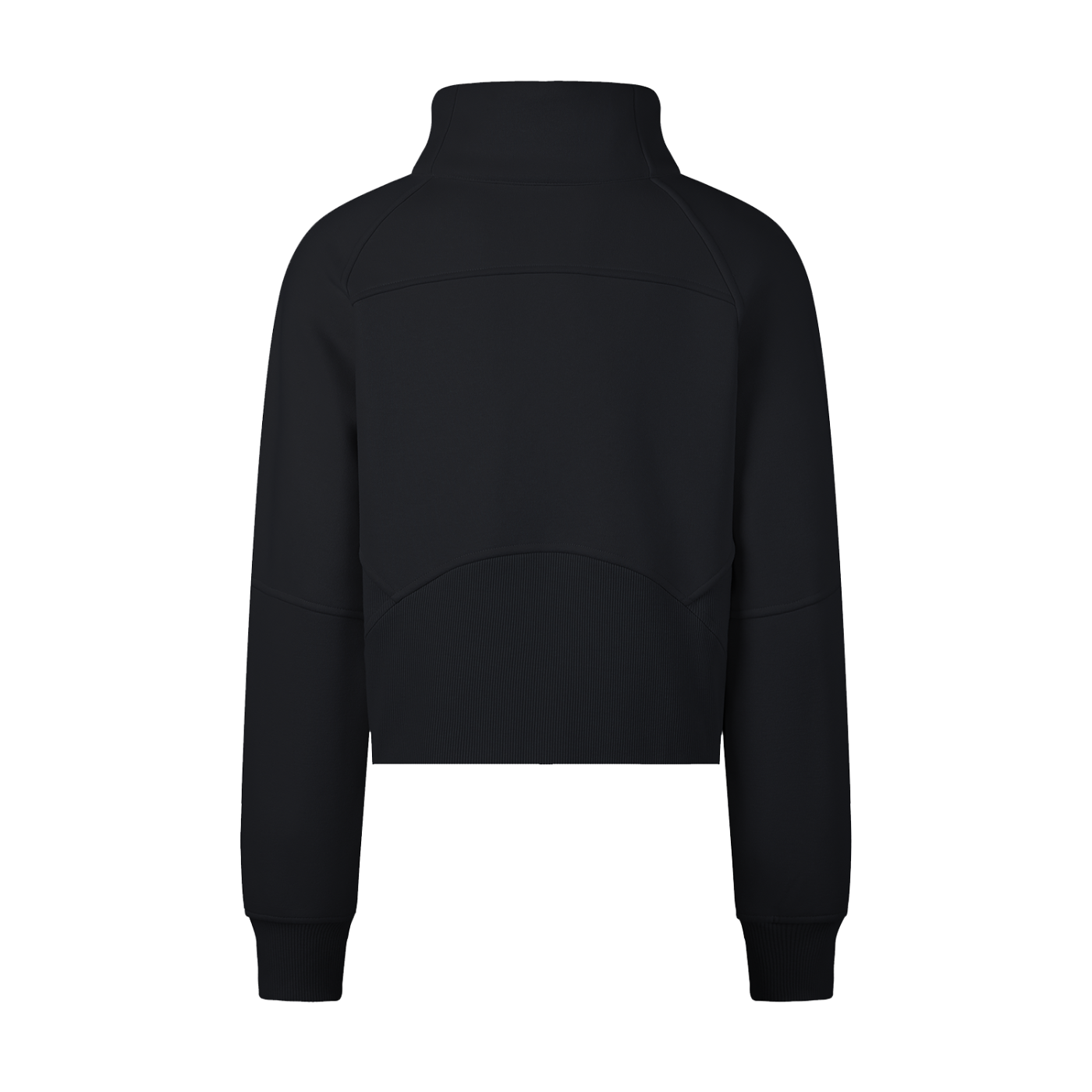 Steph G × Divine Order™ — Cropped Half-Zip Sweatshirt