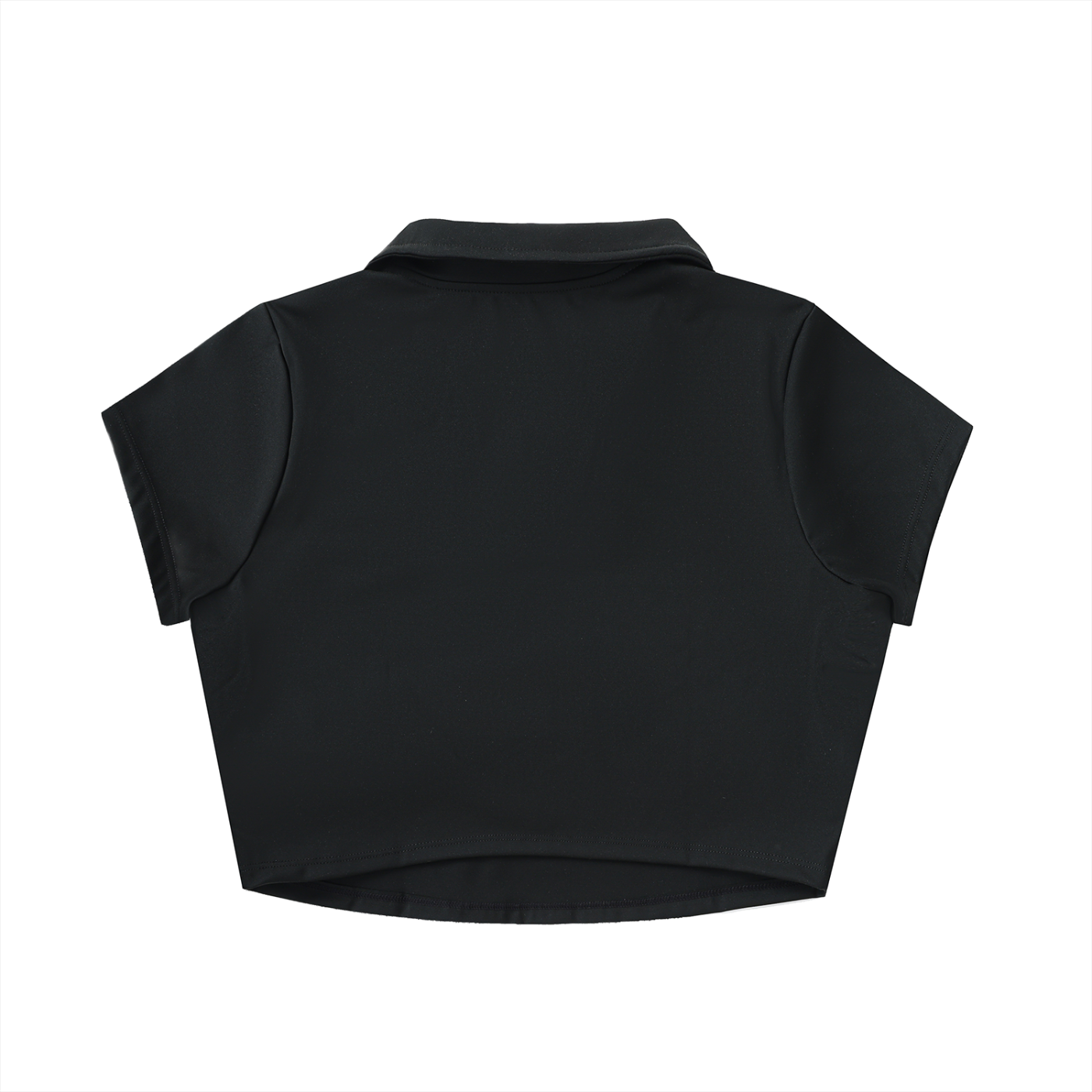 Steph G × Divine Order™ V-Neck Lapel Crop Top