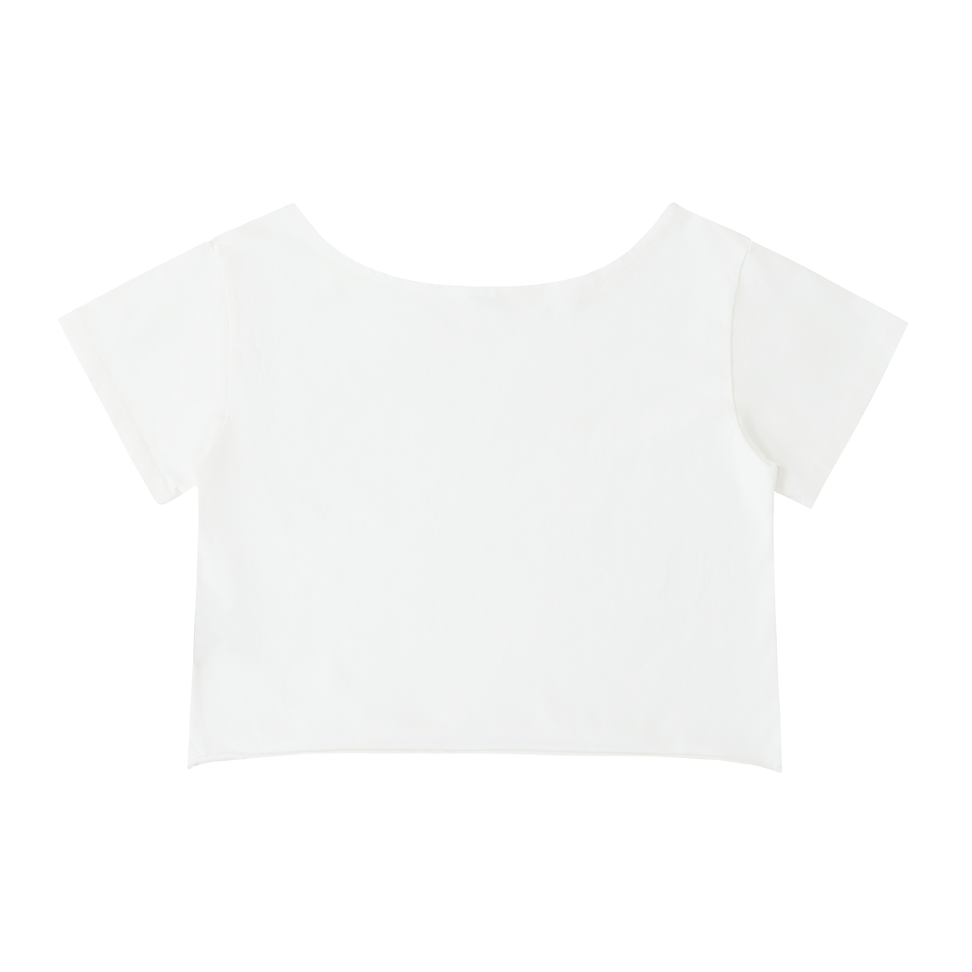 Steph G × Divine Order™ — Off-Shoulder Rolled Hem Crop Top
