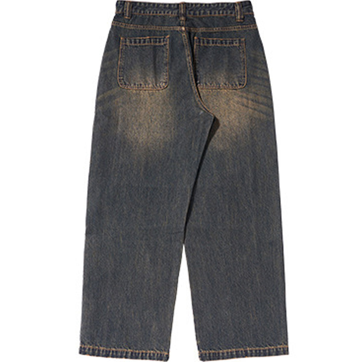 Divine Order Straight-Leg Vintage Denim – Indigo Fade