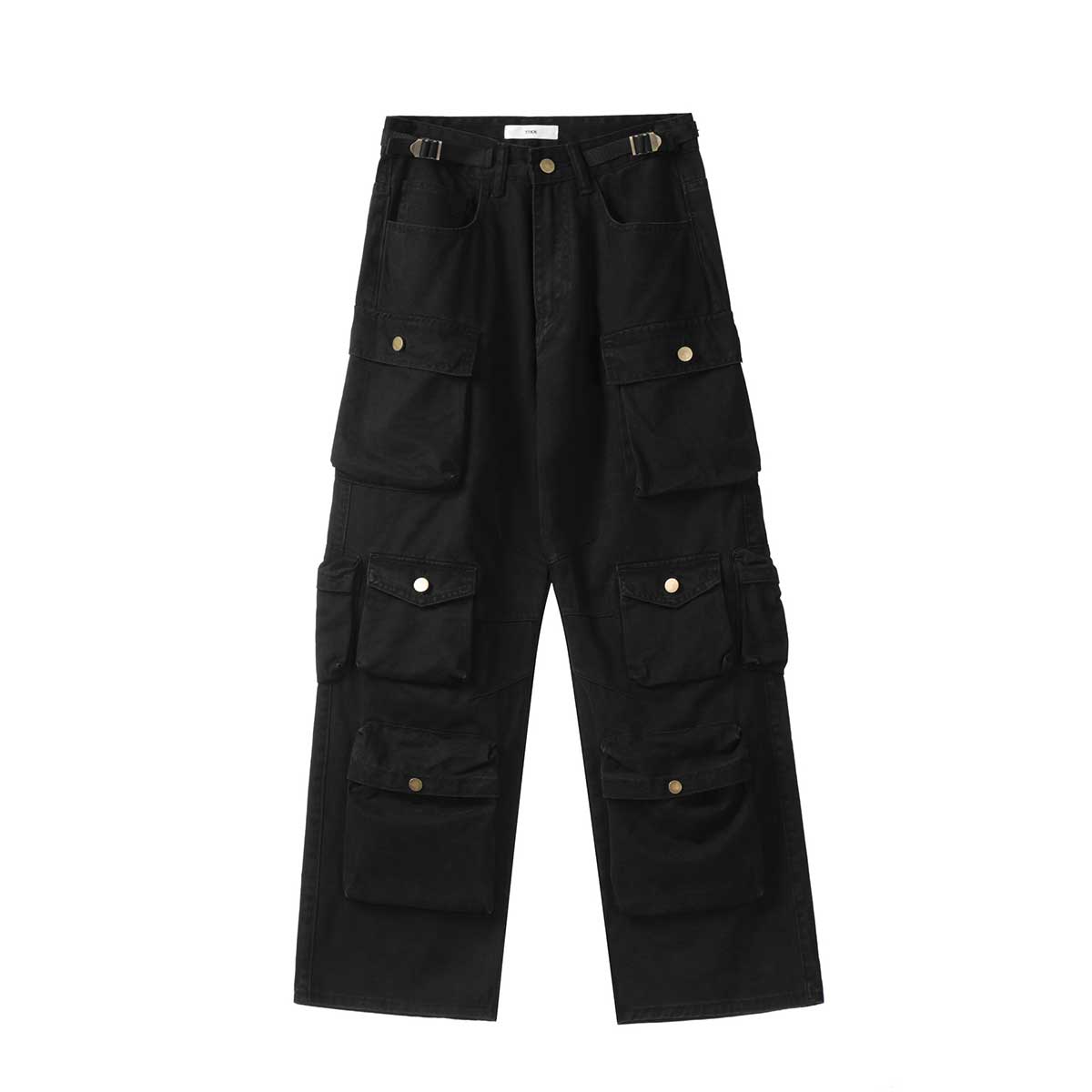 Divine Order Vintage Multi-Pocket Cargo Pant