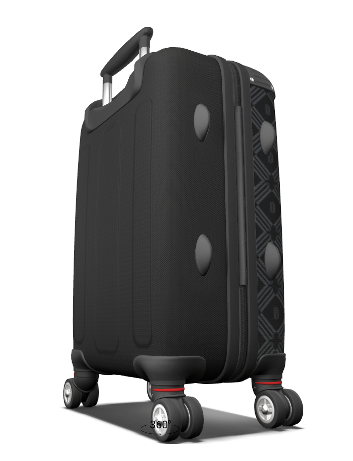 Luxury Monogram Suitcase – Divine Order Travel Collection