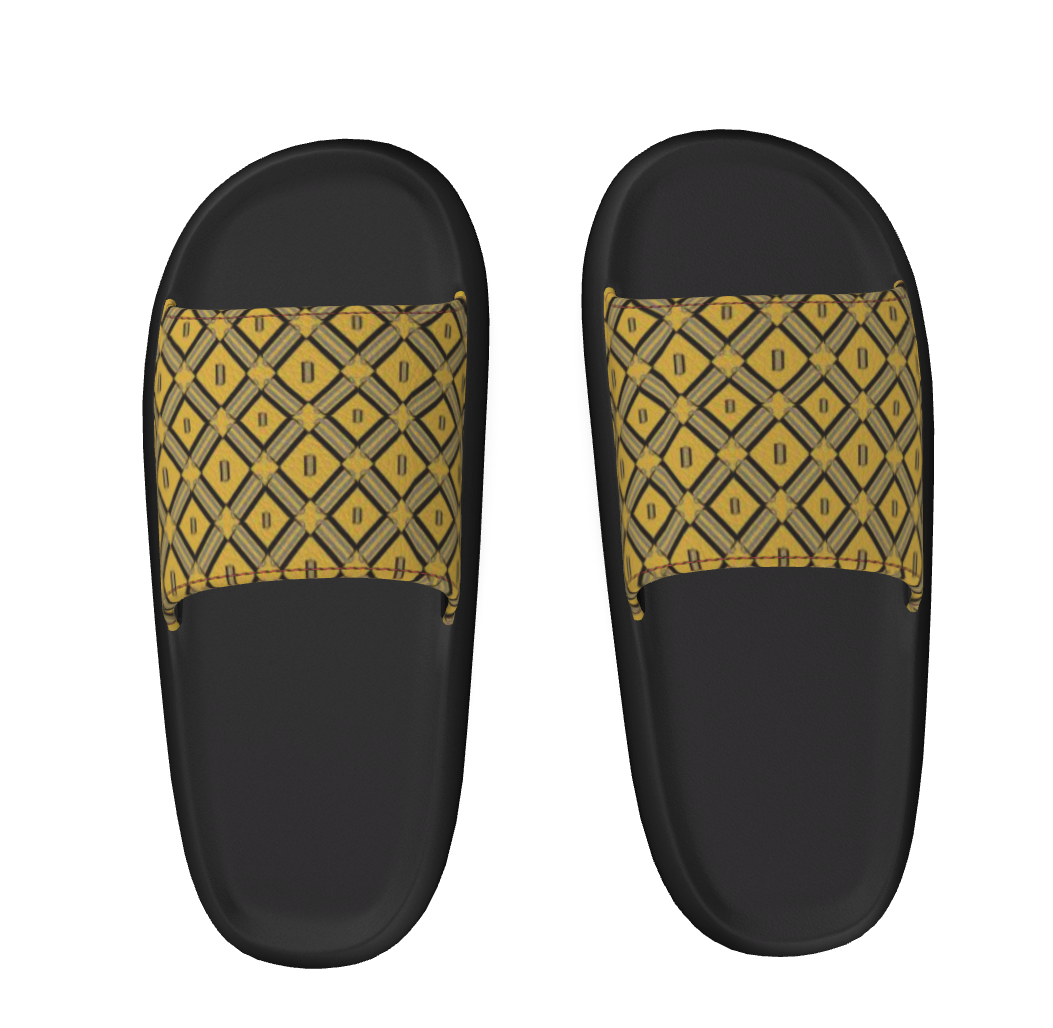 Divine Order™ × Steph G Pillow Sliders — Monogram Edition