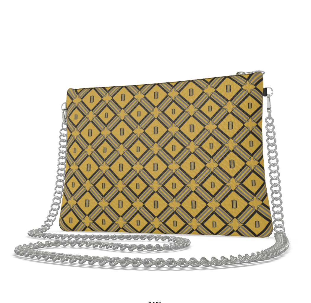 Divine Order™ × Steph G Designer Crossbody Bag With Chain – Limited Capsule