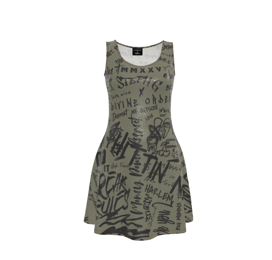 Divine Order™ × Steph G Skate cut Dress – Women’s Designer Edition