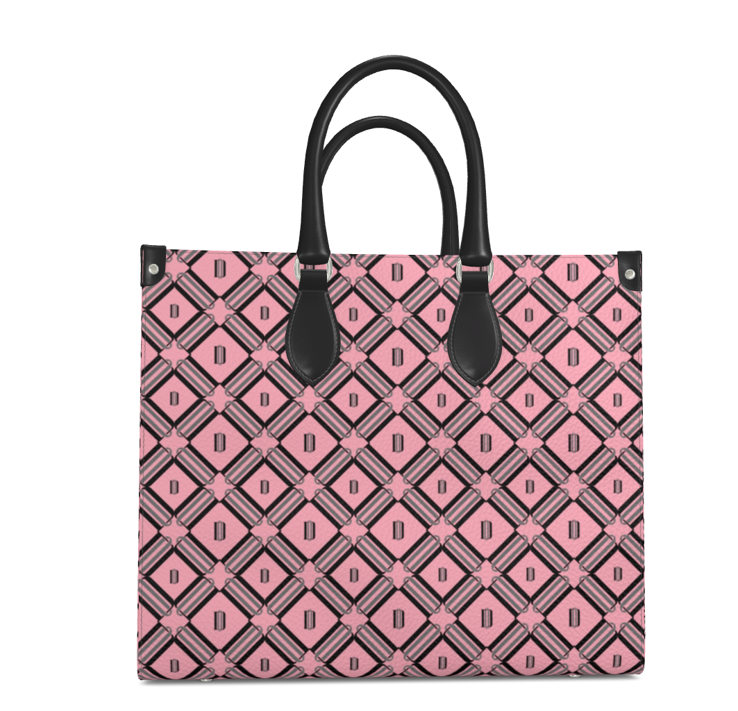 Divine Order™ × Stiff Barbiee Leather Shopper Bag