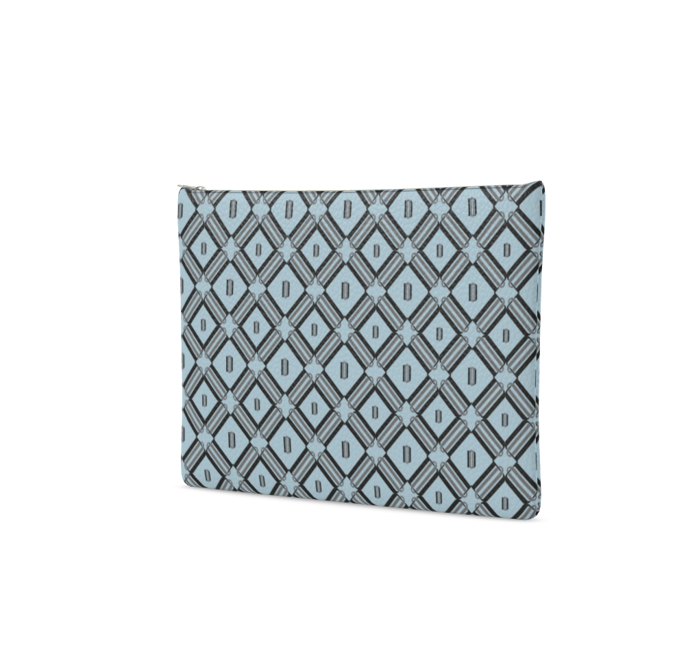 Divine Order™ × Stiff Barbiee Leather Clutch Bag