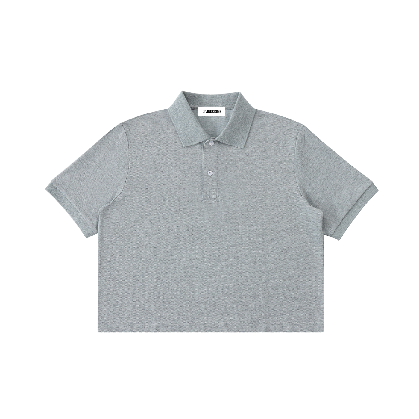 Steph G × Divine Order™ — Essential Cropped Polo Shirt