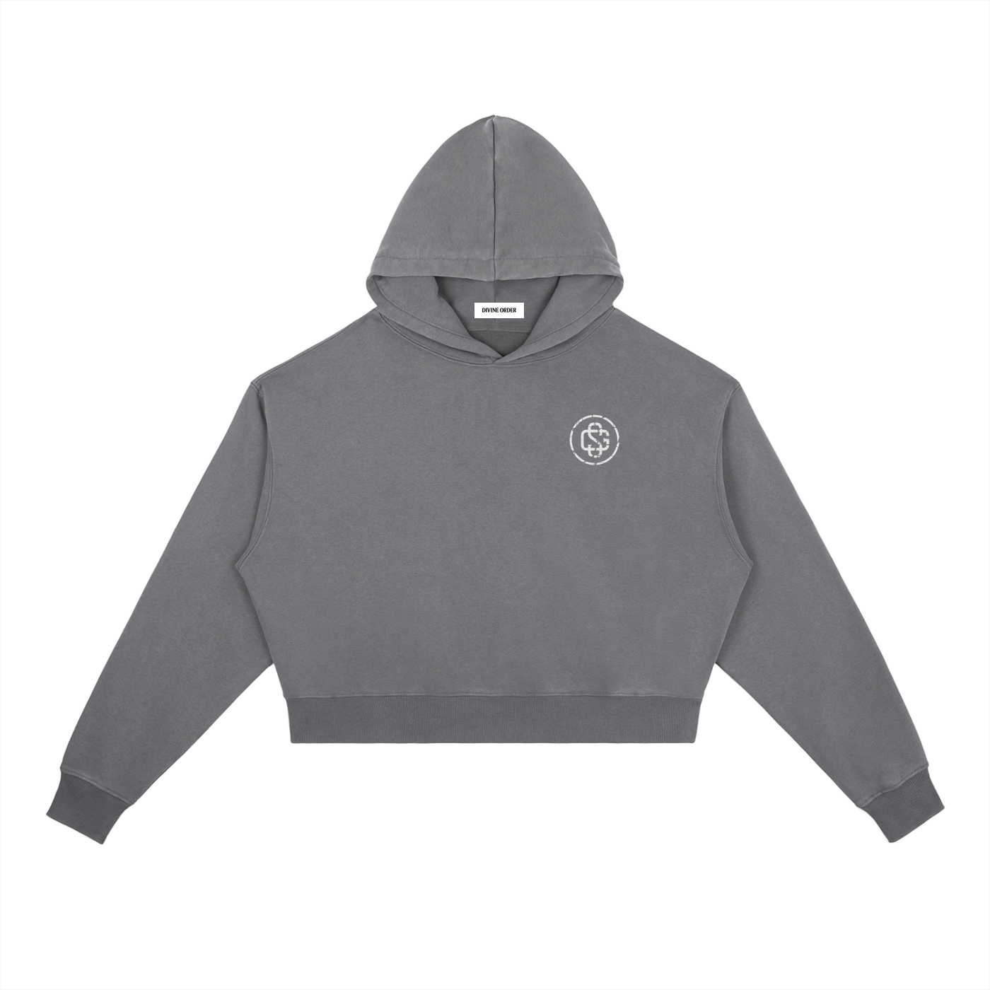 Steph G × Divine Order™ — Vintage Washed Heavyweight Hoodie