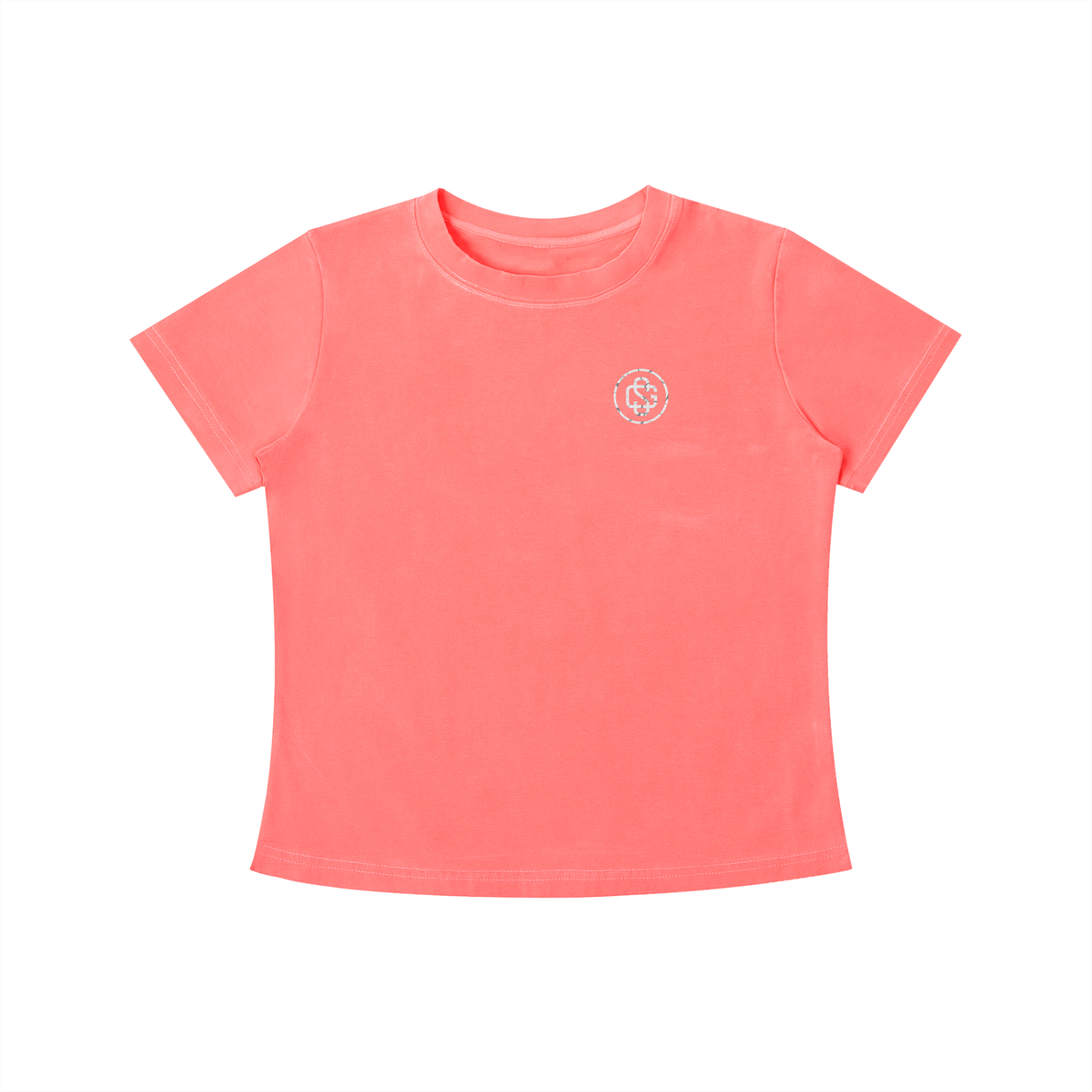 Divine Order™ SG Monogram Bodycon Crewneck T-Shirt