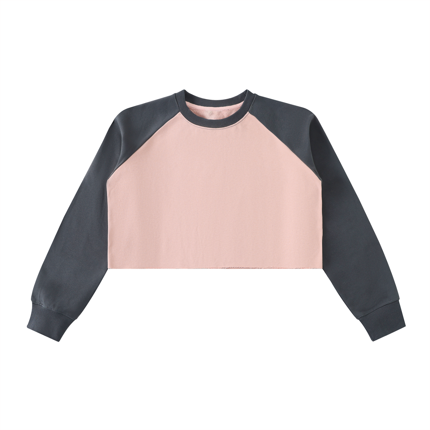 Steph G × Divine Order™ Raglan Crop Sweatshirt