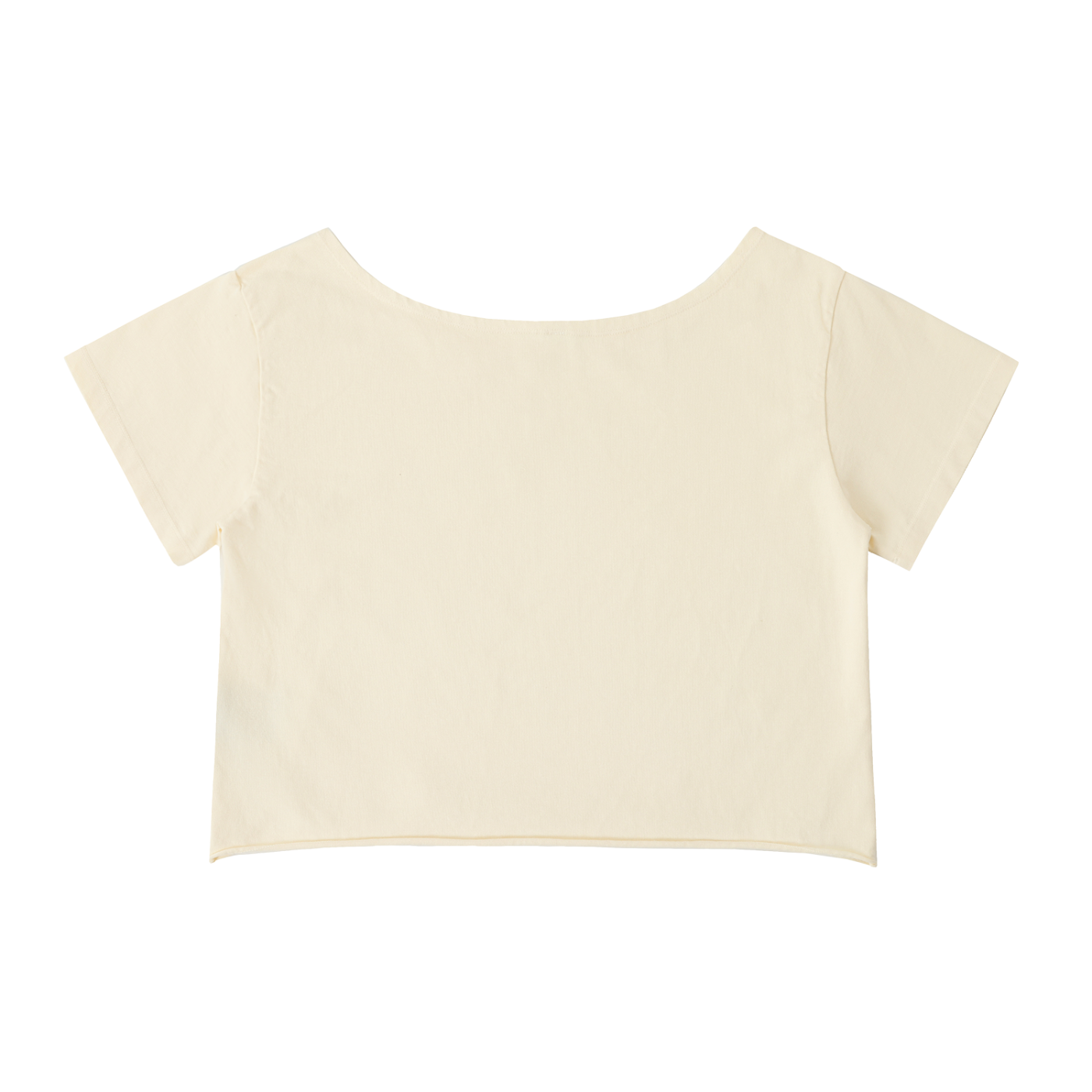 Steph G × Divine Order™ — Off-Shoulder Rolled Hem Crop Top