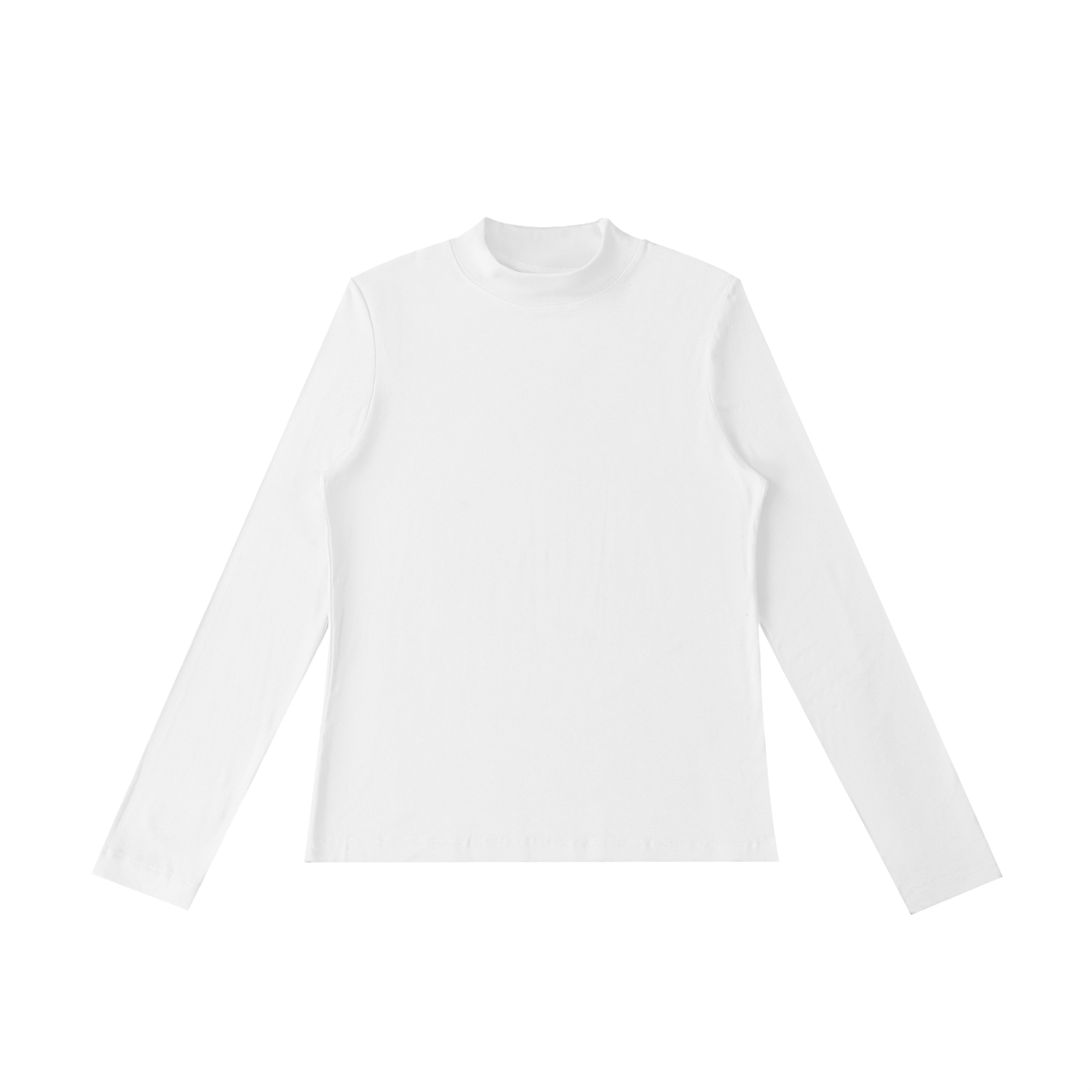 Divine Order™ × Steph G Essential Long Sleeve Mock Neck Tee