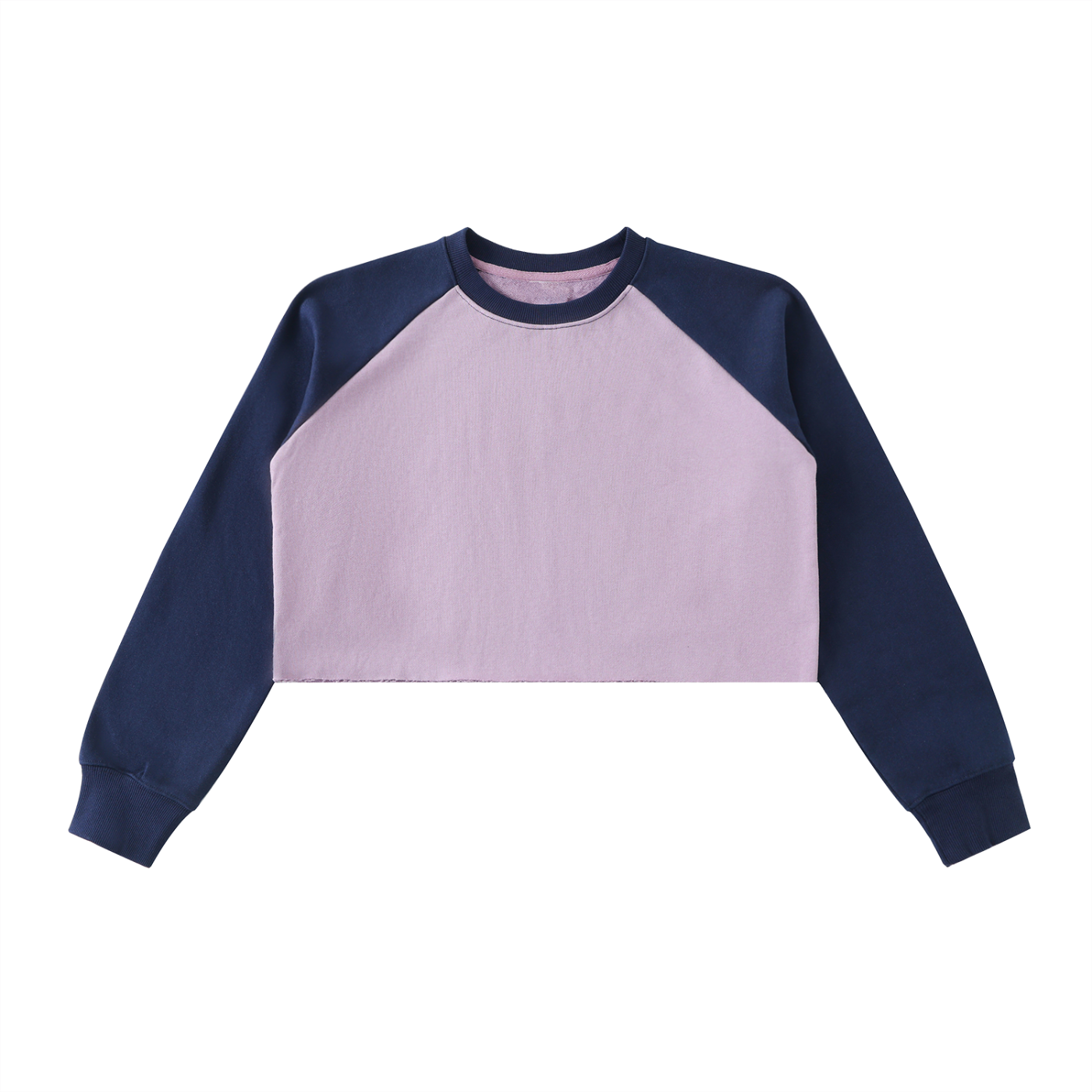 Steph G × Divine Order™ Raglan Crop Sweatshirt