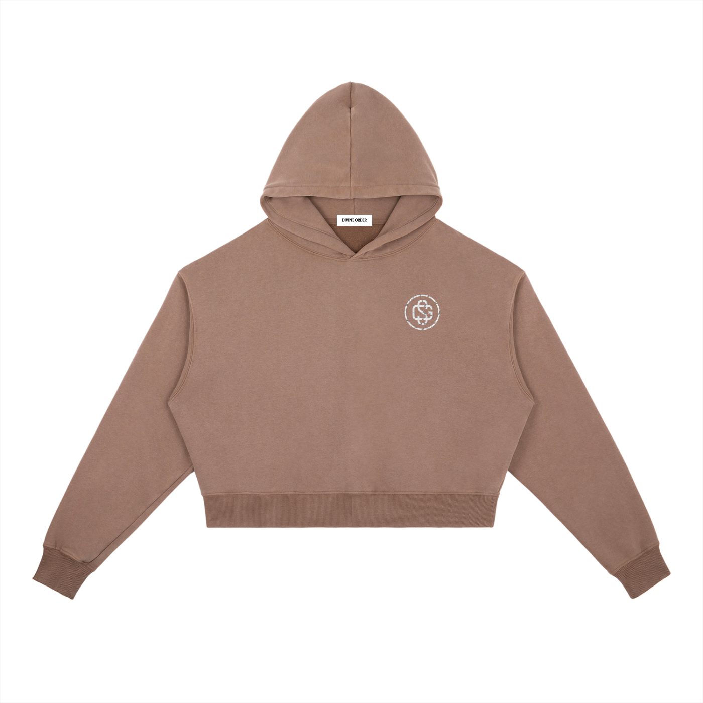 Steph G × Divine Order™ — Vintage Washed Heavyweight Hoodie