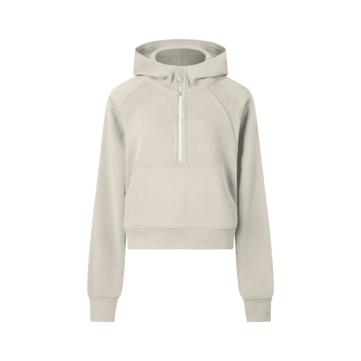 Steph G × Divine Order™ — Cropped Half-Zip Hoodie