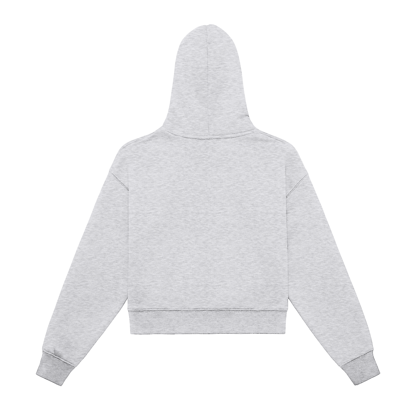 Stiff Barbiee × Divine Order™ — Fleeced Zip-Up Cropped Hoodie