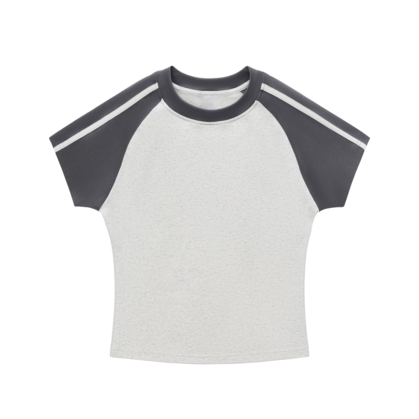 Divine Order™ × Stiff Barbiee Contrast Stripes Raglan Tee