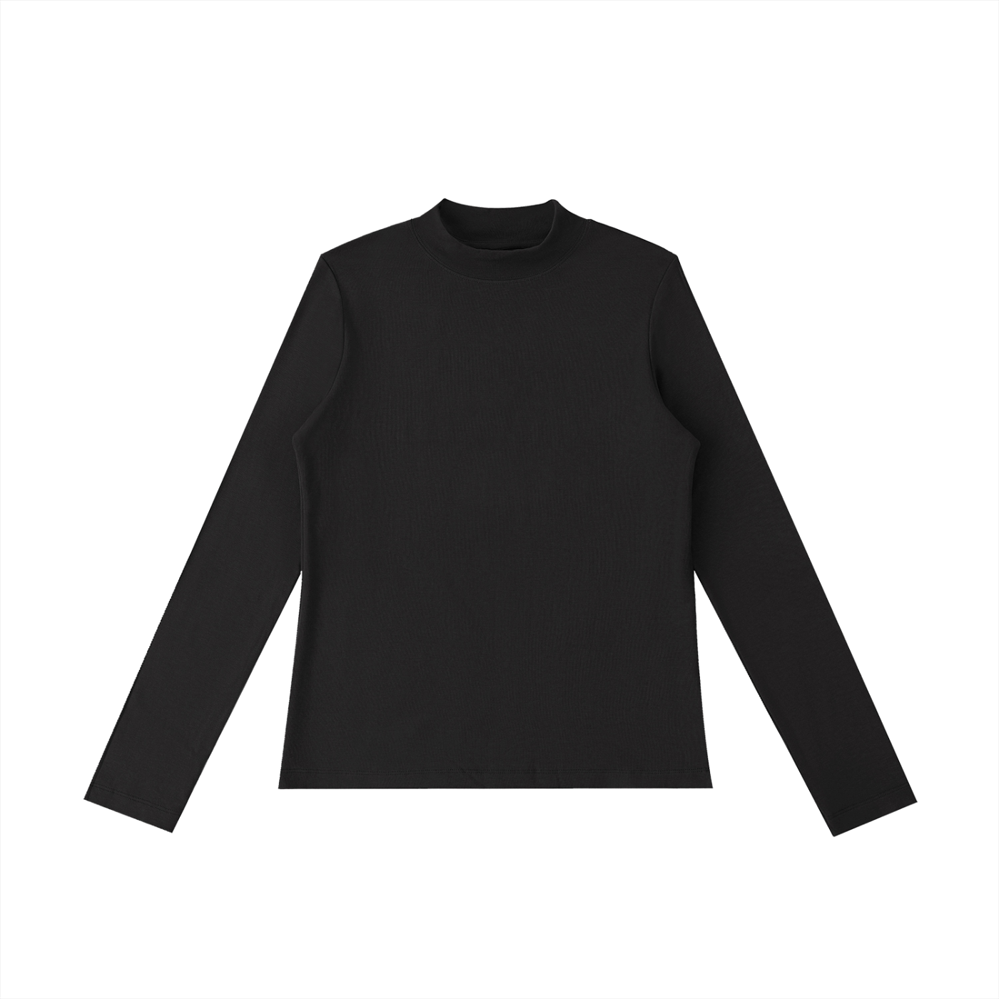 Divine Order™ × Steph G Essential Long Sleeve Mock Neck Tee