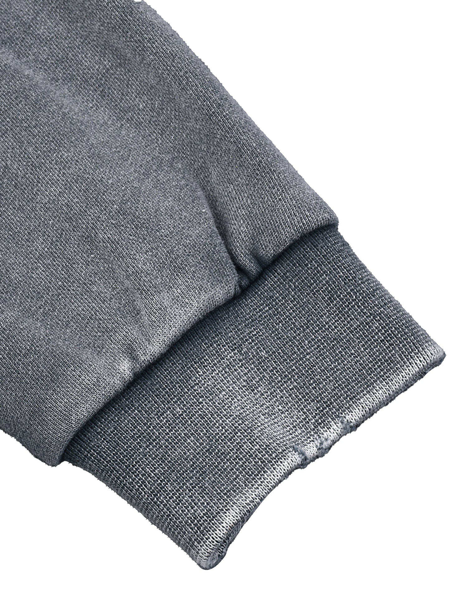 Steph G × Divine Order™ Snow Washed Raw Edge Cropped Sweatshirt